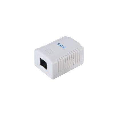 Equip Roseta Surface Categoria 6 - X1 RJ45 White — image 1