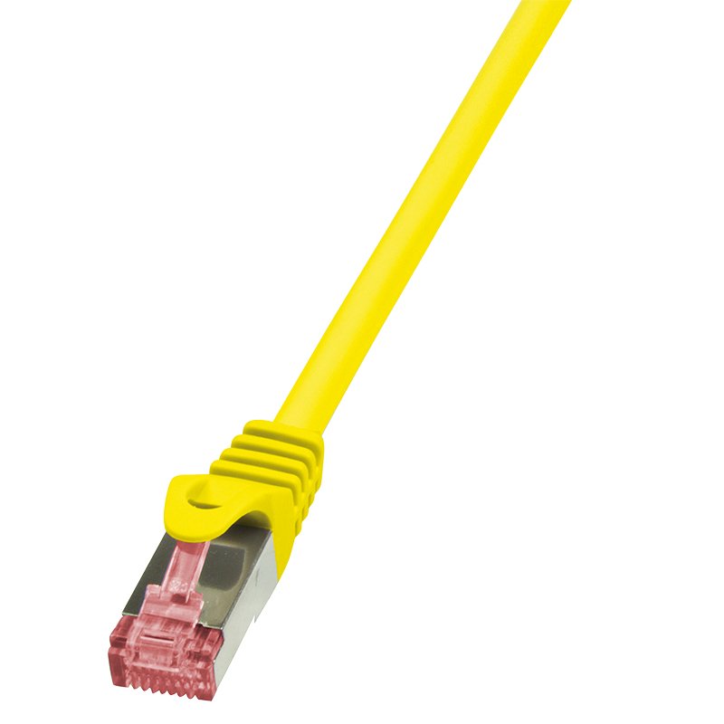 Logilink Network Cable CAT.6 S/FTP AWG27 Pimf Yellow 0,50M