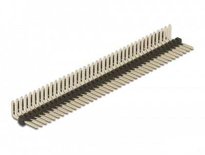 Delock Connector 40 Pines, Paso 1,27MM, 1 Fila, Acodado, 5 Pieces — image 1