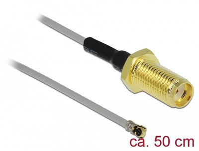 Delock Cable Antenna Sma Female Installation a Mhf® 4L Male 1.37 50CM — image 1