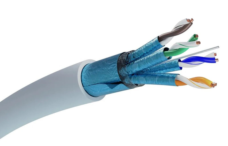 Extralink Cable CAT.6A FTP (f/FTP) Indoor Twisted Pair 500M
