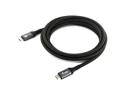 Equip USB Cable -C4.0-C GEN2X2 PD100W M/M 3.00M Black — image 1