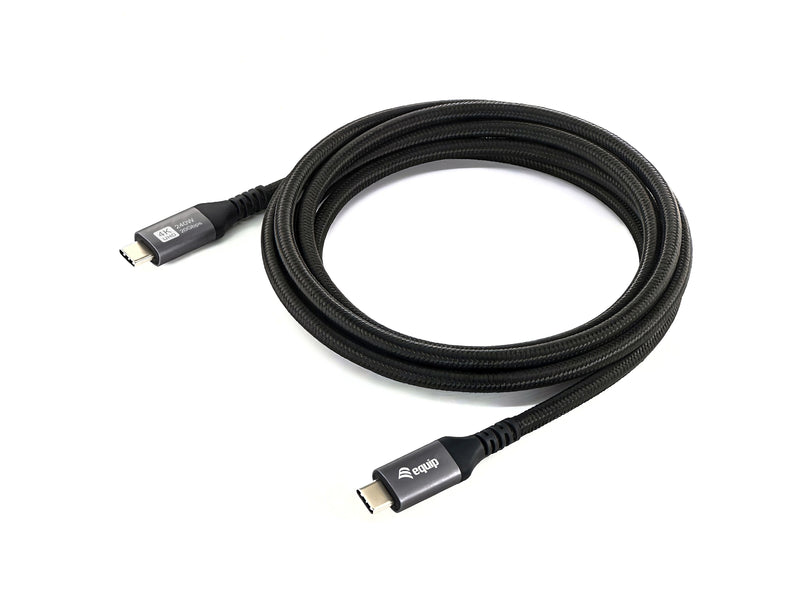Equip USB Cable -C4.0-C GEN2X2 PD100W M/M 3.00M Black