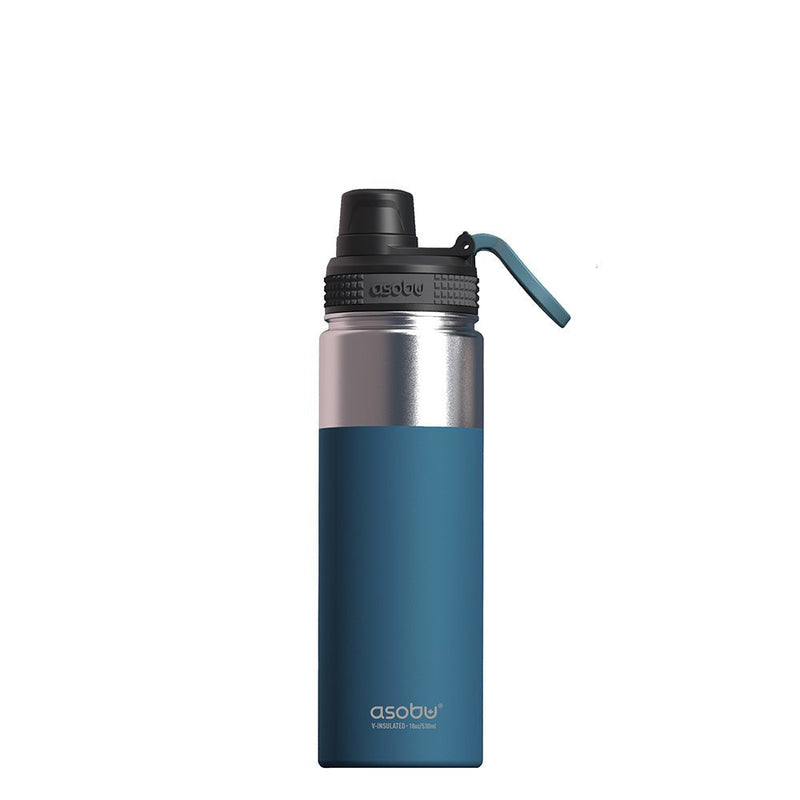 Asobu - Alpine Flask - Bottle Aislada Steel Inoxidable 530ML Blue