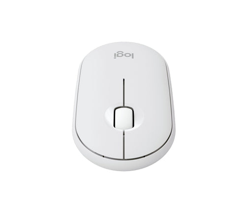 Logitech Mouse Pebble 2 M350S Wireless + Bluetooth White 910-007013 — image 1