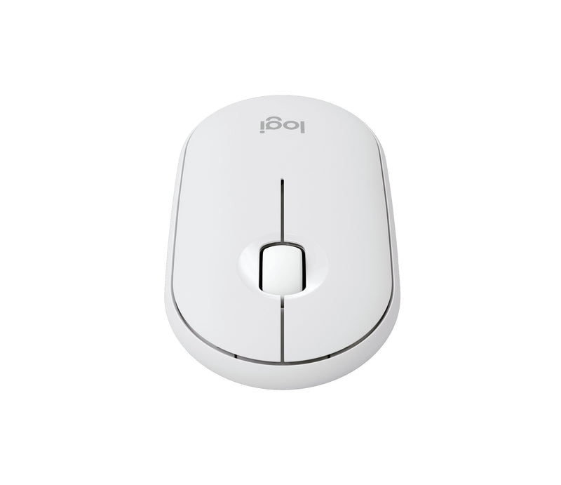Logitech Mouse Pebble 2 M350S Wireless + Bluetooth White 910-007013