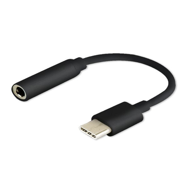 Savio Adapter AK-35 / B Socket Type-c - Jack Stereo 3 5MM 0 12M Colour Black