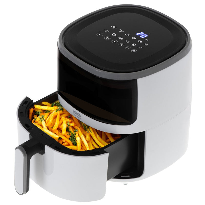 Camry Cr 6313 Airfryer 12 Programas 5 Litros Plata