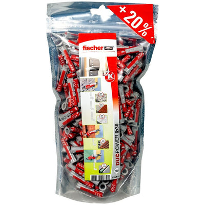 Tacos Duopower Bigpack Ø6 X 30MM, Bag 240 Units — image 1