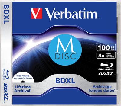 Verbatim M-disc Bd-r XL 100GB/1-4X Jewelcase (1 Disc) — image 1