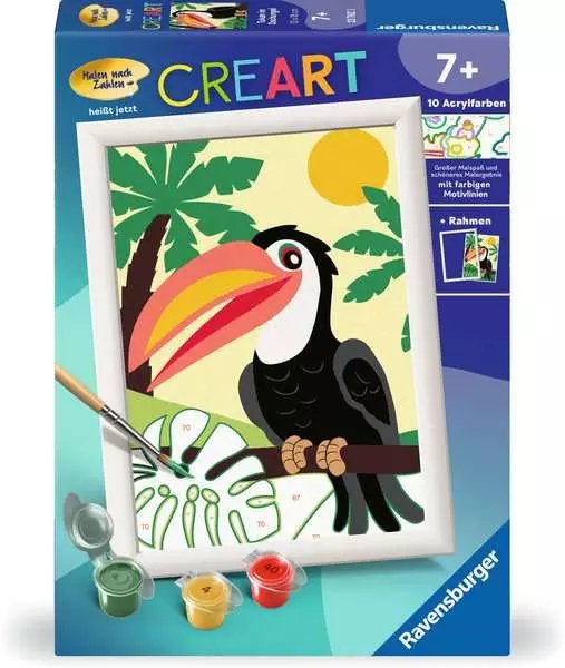 Ravensburger Pintura Números - Tucán Jungla 23762