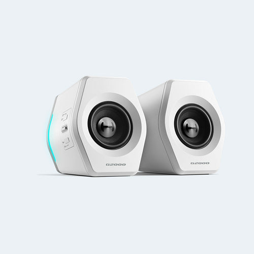 Edifier Speakers G2000 2.0 Bluetooth Gaming RGB White — image 1