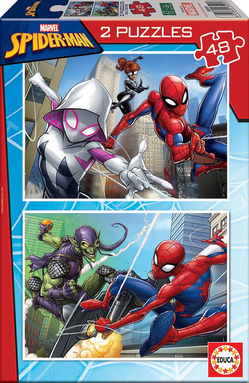 Puzzle Spiderman Marvel 2X48PZS — image 1