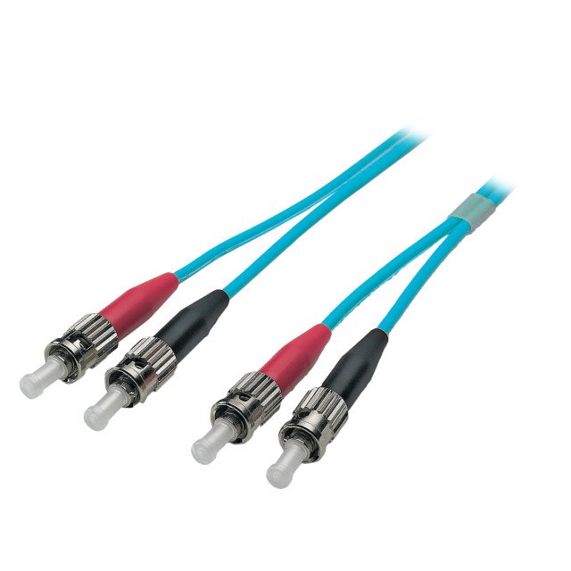 Efb Duplex Network Cable St-st OM3 2M Lszh 3MM Aqua