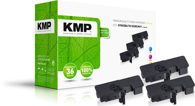 Kmp 2911,3030 Toner 3 Pieces Compatible Kyocera TK5230C Cyan Magenta Yellow — image 1