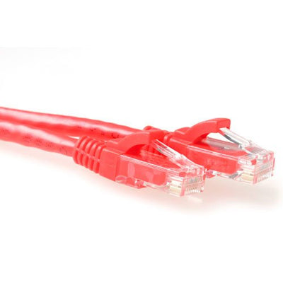 Red 15 Meter U UTP CAT.6A Patch Cable Snagless With RJ45 Connectors — image 1