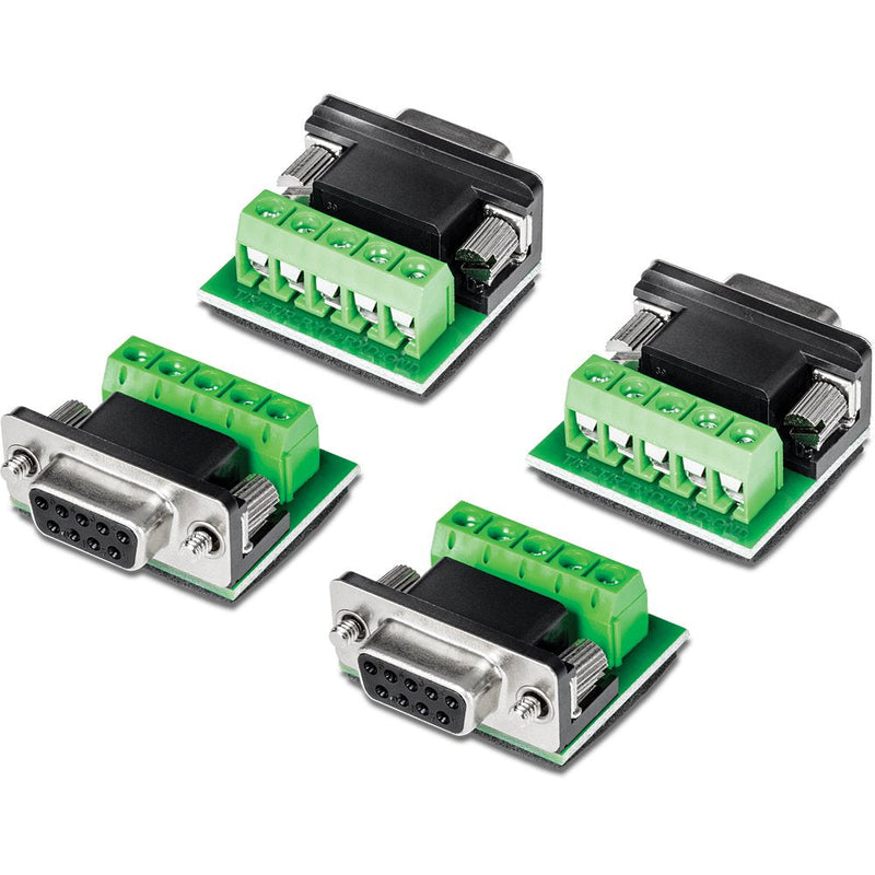 Trendnet Adapter Convertidor RS232 a RS422 RS485 Pack 4