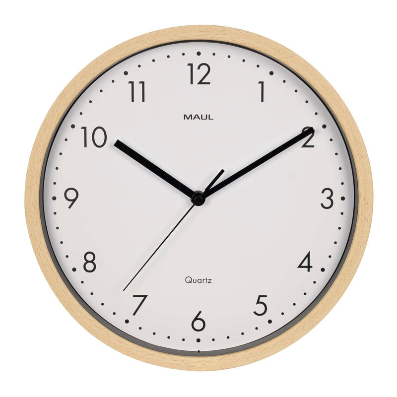 Maul Watch Wall Maulgrain, 30CM, Quarzuhr, Without Batt., Wood