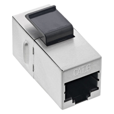 Inline® RJ45 Module Female a Female Snap-in CAT.6 STP — image 1