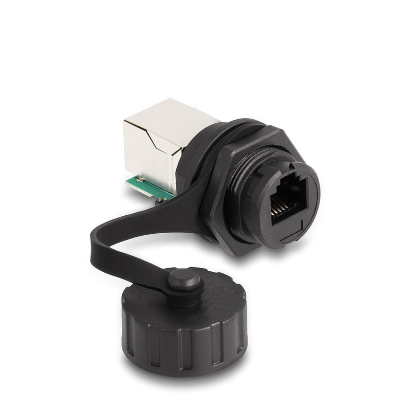Delock Empalme Cable RJ12 Connector Female a RJ12 Connector Female Assembly With Verschlusskappe IP68 Staub- A