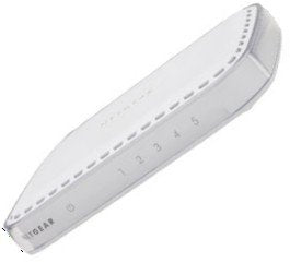 Netgear GS605 Switch 5 Ports 10/100/1000 - Alimentador Exter — image 1