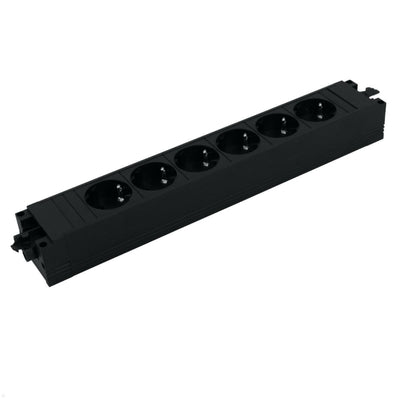 Bachmann Steckdosenleiste Step Base 6-FACH, Black — image 1