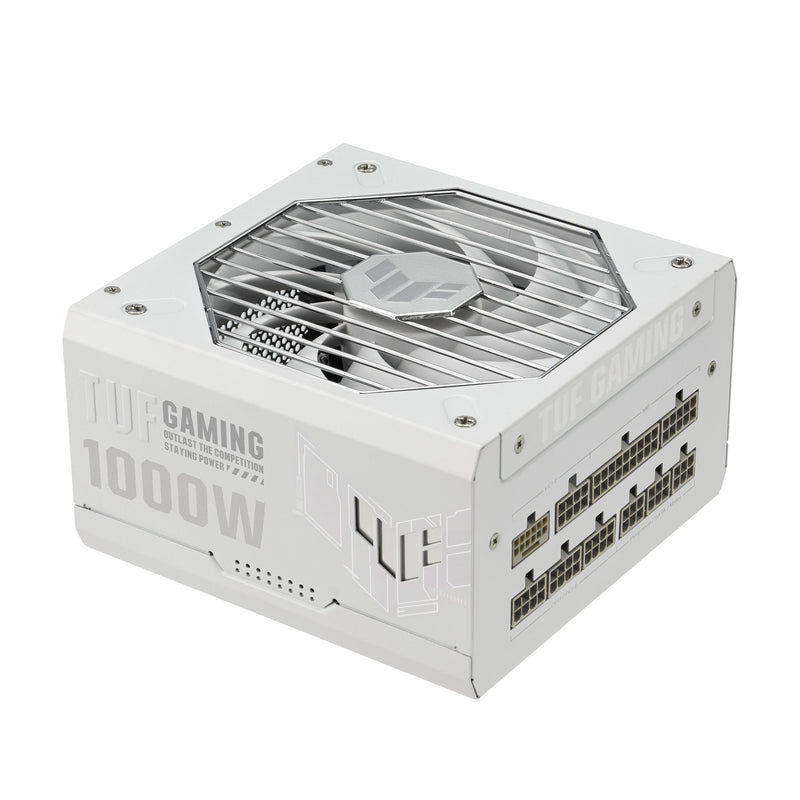 ASUS Tuf Gaming 1000W Gold White Edition Unit Power Supply 20 + 4 Pin ATX White