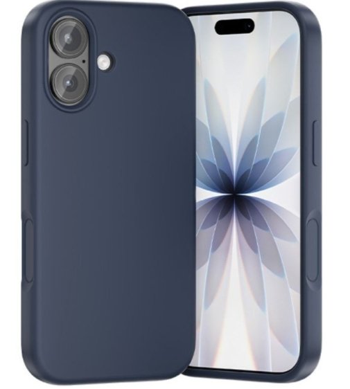Vention Case Silicone With Magsafe KVCLCB-10 Compatible With Iphone 17 Blue Medianoche