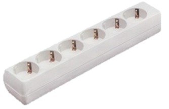 Bachmann 381.246K Base Múltiple 6 Salidas AC White — image 1
