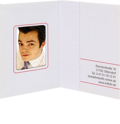 Daiber Folders White Matte 45X65 Mm 100 Pieces