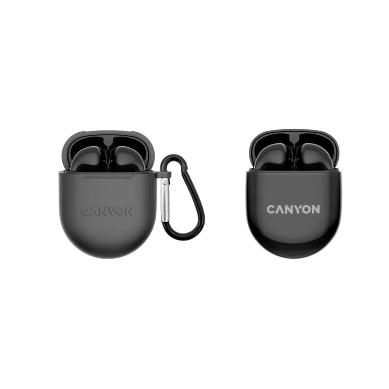 Canyon Bluetooth Headphones TWS-6 Gaming Mode Bt 5.3 Black Retail