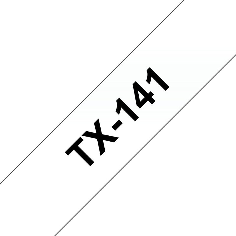 Tape Rotuladora Transp/Black 18MM