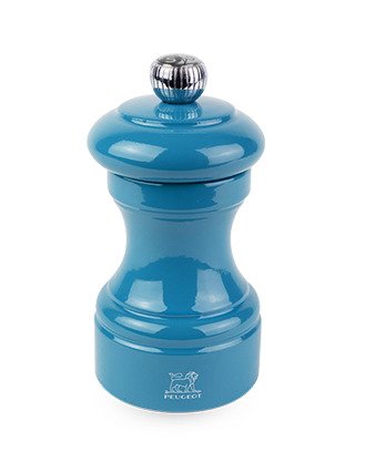 Peugeot Bistro Salt Mill Z 10CM Pacific Blue Lacquered Wood — image 1