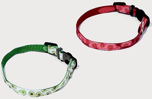 Catlink Set Of 2 Collares And 2 Labels Identificadoras Comederos And Bebederos White — image 1