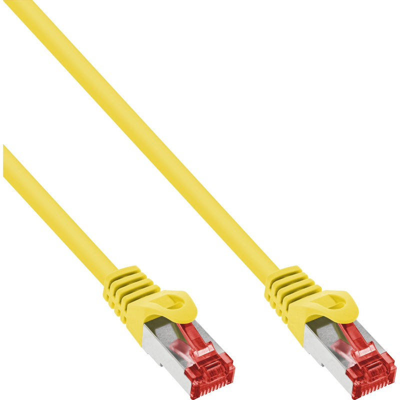 Inline Network Cable S/FTP Pimf CAT.6 250MHZ Pvc Yellow Cobre 15M