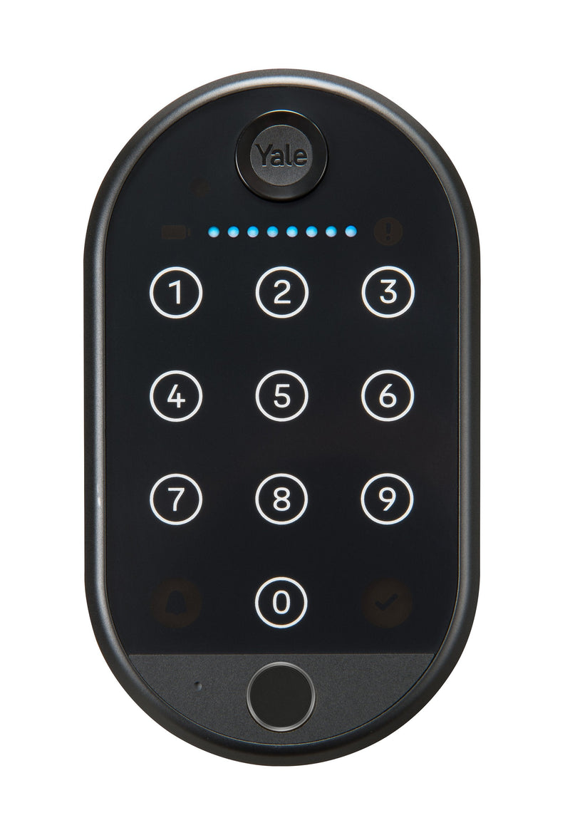 Yale 05/303000/Bl Yale Smart Keypad 2 - Fingerprint. Keyboard Smart Desbloqueo With Fingerprint Dactilar And C