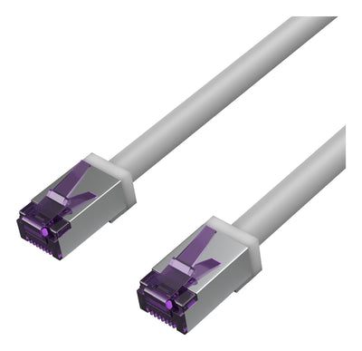 Shiverpeaks Network Cable CAT.6A S FTP Flex. 500MHZ 0,25M Grey — image 1