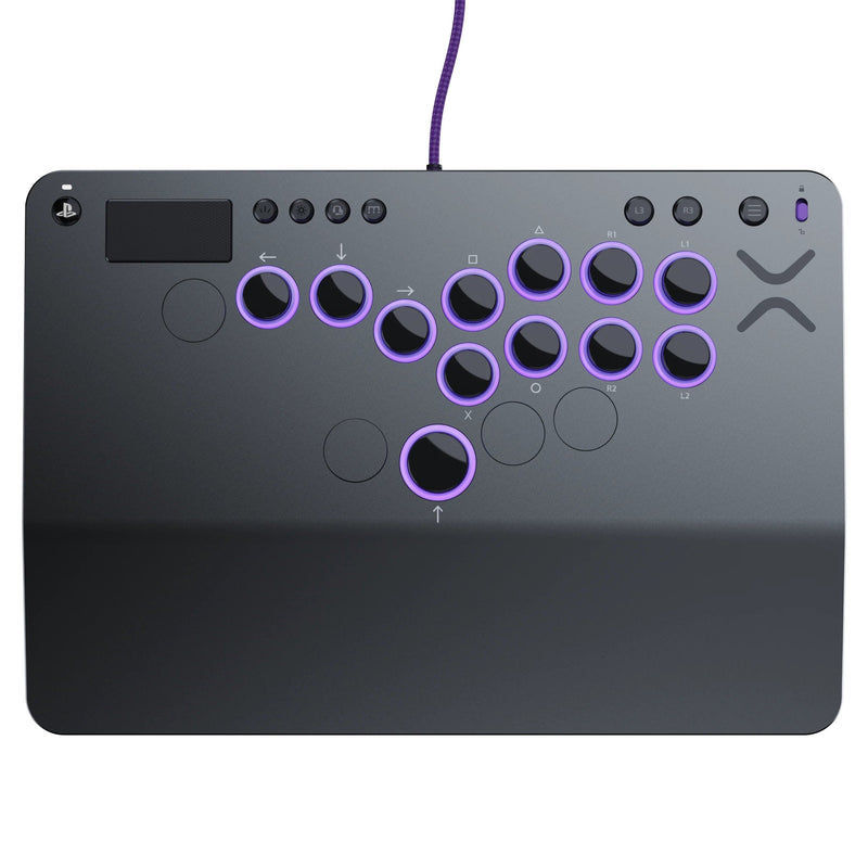 Pdp Victrix Pro Ko Leverless Fight Stick Grey USB Panel Controllers Type Máquina Recreativa PC, Playstation 4,