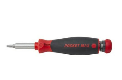 Wiha Screwdriver With Charger Puntas Pocketmax Magnetic Black/Red 9 Pieces — image 1