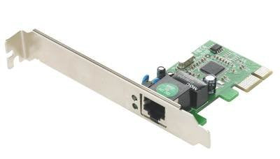 Gembird Card Gigabit Ethernet Pci - Express (RJ45)10/100/1000Mbps Chipset Realtek NIC-GX1 — image 1