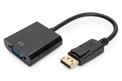 Digitus Cable Adapter DisplayPort a VGA 15CM Black — image 1