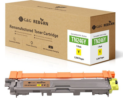 G&g Reborn-toner Compatible With Brother TN-246Y — image 1