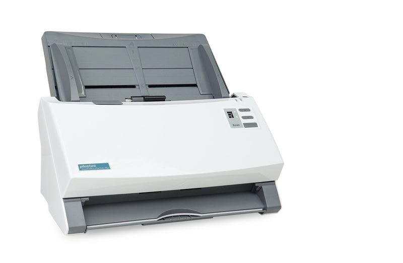 Plustek Smartoffice PS456U Plus 600 X 600 DPI Scanner With Alimentador Automatic Documentos (adf) Grey White A