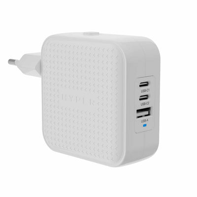 Targus Cargadpr Wall Hyperjuice 70W 2x USB Type-c 1x USB Type a White — image 1