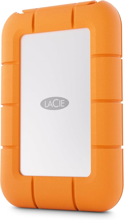 Lacie Hard Drive Rugged Mini SSD External 1TB USB-C 3.2 Orange — image 1
