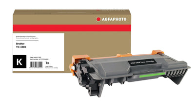 Agfaphoto Toner APTBTN3480E. Brother TN-3480 Black — image 1