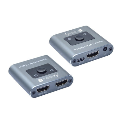 Techly 2X1 HDMI 2.1 8K Switch — image 1