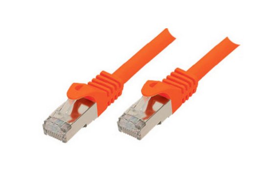 Shiverpeaks RJ45 Network Cable S FTP, CAT.7 Lszh 50M Orange