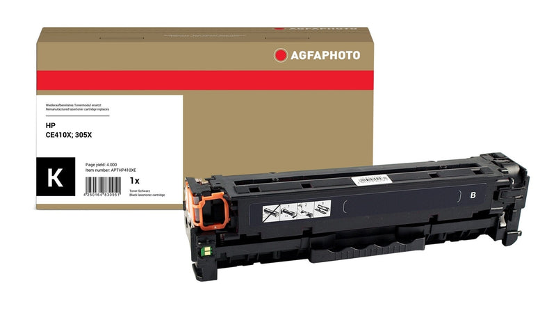Agfaphoto APTHP410XE Cartridge Toner 1 Pieces Black