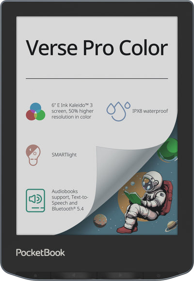 Pocketbook E-reader Ebook Verse Pro Colour Ereader 6 16GB Stormy Sea — image 1